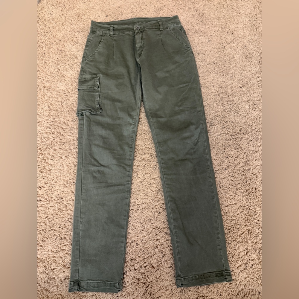 Olive Green Cargo Pants